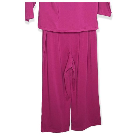 Fashion Bug Dark Pink Pajama Set Size XL - Picture 7 of 16